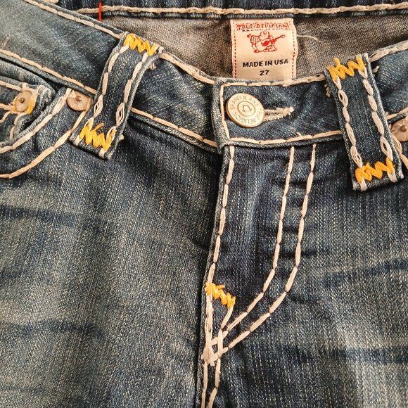 True Religion Billy Super T Jean - Size 27 - Picture 7 of 8